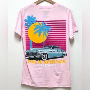RGSTR Palm Springs Men's Pink T-Shirt Size S NWOT